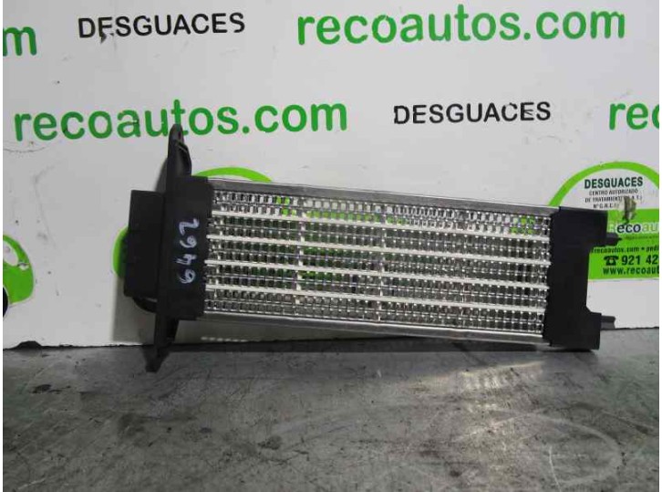 Recambio de resistencia calefaccion para dacia dokker 1.5 dci diesel fap cat referencia OEM IAM A52102700 01160621 DENSO