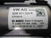 Recambio de motor arranque para seat ibiza (6j5) stylance / style referencia OEM IAM 02M911024R 0001177008 BOSCH