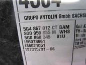 Recambio de guarnecido puerta delantera derecha para volkswagen golf vii lim. (5g1) 1.2 tsi referencia OEM IAM 5G4867012CT 17044