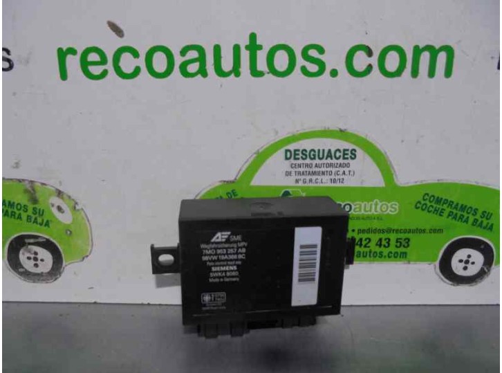 Recambio de modulo electronico para ford galaxy (vx) 1.9 tdi cat referencia OEM IAM 98VW19A366BC 5WK48080 SIEMENS