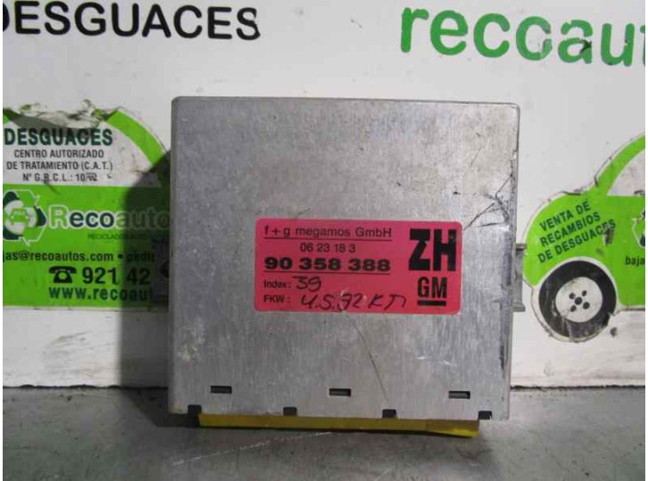 Recambio de centralita cierre para opel calibra 2.0 referencia OEM IAM 90358388 0623183 MEGAMOS