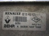 Recambio de intercooler para renault megane ii berlina 5p 1.9 dci diesel referencia OEM IAM 8200468425 G0781 BEHR