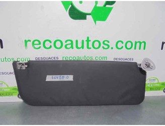 Replacement right sun visor for Ford Transit mod.2000 open body 2.4 TDE cat OEM IAM reference 