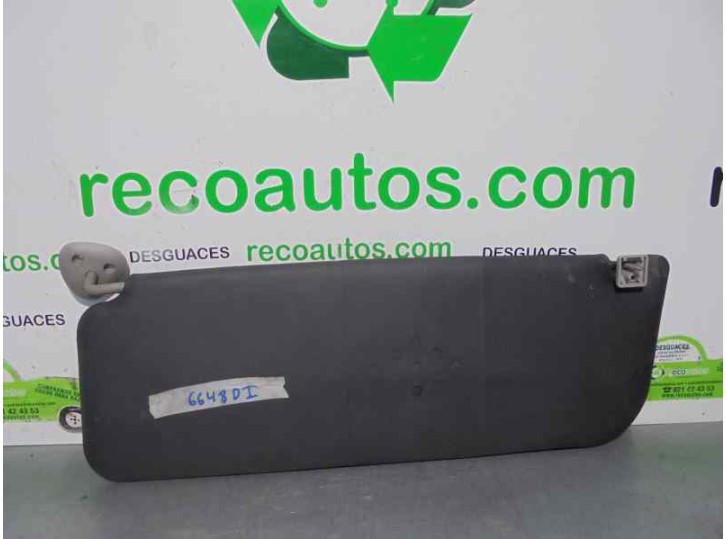 Recambio de parasol izquierdo para ford transit mod.2000 caja abierta 2.4 tde cat referencia OEM IAM 