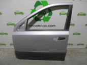 Replacement front left door for Kia Sorento 2.5 CRDi cat OEM IAM reference 760033E111 GREY 5D
