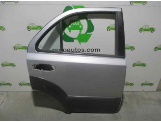 Replacement rear right door for Kia Sorento 2.5 CRDi cat OEM IAM reference 770033E111 GREY 5 DOORS