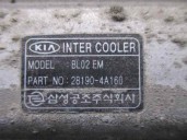 Recambio de intercooler para kia sorento 2.5 crdi cat referencia OEM IAM 281904A160  