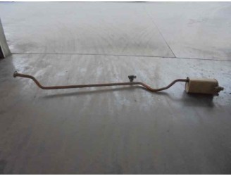 Recambio de tubo escape trasero para renault clio iii 1.5 dci diesel referencia OEM IAM CESTA 2