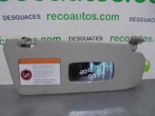 Recambio de parasol derecho para chevrolet aveo 1.4 cat referencia OEM IAM 96650104 