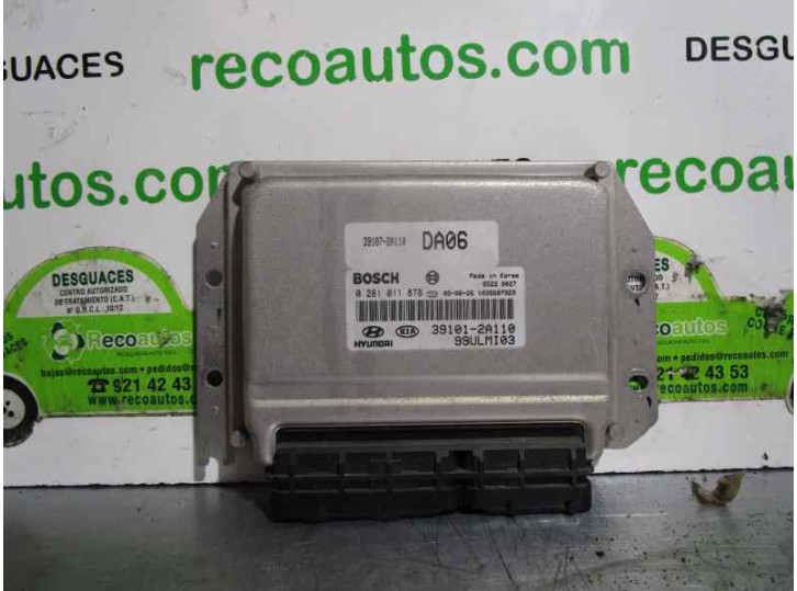 Recambio de centralita motor uce para kia cerato 1.5 crdi referencia OEM IAM 391012A110 0281011878 BOSCH