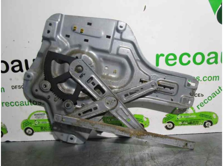 Replacement rear left window regulator for Kia Cerato 1.5 CRDi OEM IAM reference 834702F020 2 PINS 5 DOORS