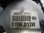 Replacement front right seat belt for Kia Cerato 1.5 CRDi OEM IAM reference 888202F001 D10W 5 DOORS
