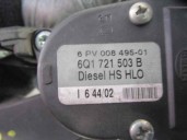 Recambio de potenciometro pedal para seat leon (1m1) 1.9 tdi referencia OEM IAM 6Q1721503B 6PV00849501 HELLA