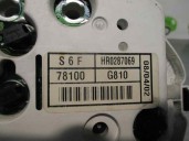 Recambio de cuadro instrumentos para honda civic berlina 5 (eu7/8) 1.7 cdti cat referencia OEM IAM HR0287069 