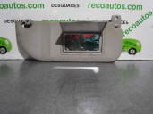 Recambio de parasol derecho para peugeot 107 urban move referencia OEM IAM 