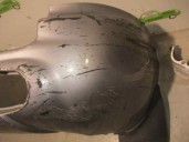 Recambio de paragolpes trasero para hyundai santa fe (sm) 2.0 crdi cat referencia OEM IAM 8661026800 GRIS 5 UERTAS