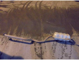 Recambio de tubo escape trasero para hyundai santa fe (sm) 2.0 crdi cat referencia OEM IAM SMM50 CESTA 9