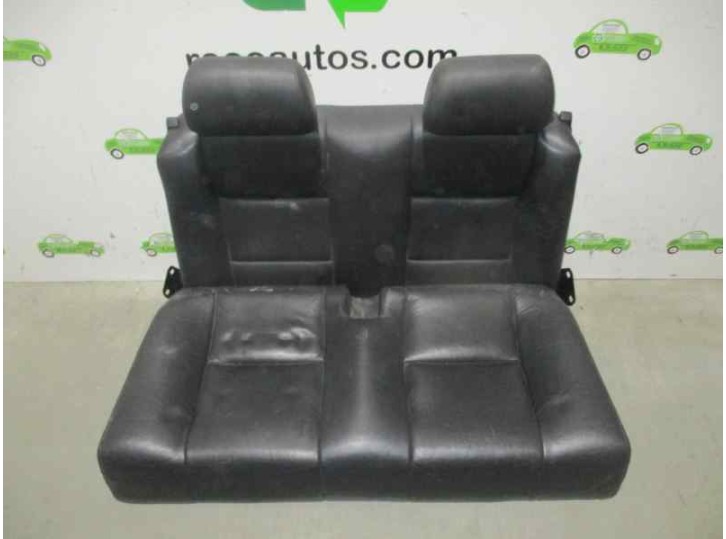 Recambio de asientos traseros para saab 900 cabrio 2.3 cat referencia OEM IAM CUERO NEGRO 2 PUERTAS
