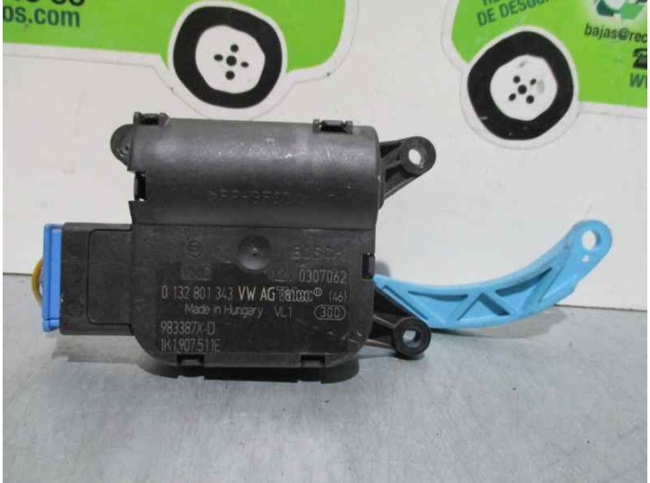 Replacement heater blower motor for Seat Leon (1P1) Stylance / Style OEM IAM reference 0132801343 0132801343 