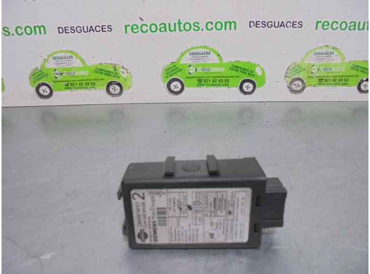 Recambio de centralita cierre para nissan serena (c23m) 2.3 diesel referencia OEM IAM 285969F97 5WK4646 SIEMENS