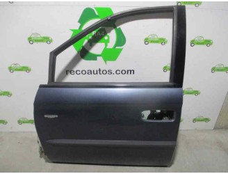 Recambio de puerta delantera izquierda para chrysler voyager (rg) 2.5 crd cat referencia OEM IAM 04717717AF AZUL OSCURO 5 PUERTA