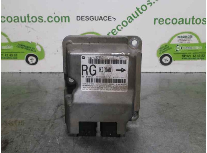 Recambio de centralita airbag para chrysler voyager (rg) 2.5 crd cat referencia OEM IAM 04727375AC 0285001519 BOSCH