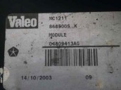 Recambio de electroventilador para chrysler voyager (rg) 2.5 crd cat referencia OEM IAM 04809413AG 868500SK VALEO