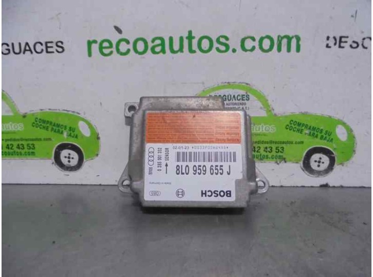 Recambio de centralita airbag para audi a3 (8l) 1.9 tdi referencia OEM IAM 8L0959655J 0285001352 BOSCH