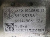 Recambio de motor arranque para fiat stilo (192) 1.4 referencia OEM IAM 55193356 S114906 HITACHI
