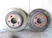 Recambio de disco freno trasero para volvo v70 familiar 2.3 turbo cat referencia OEM IAM 31257615 
