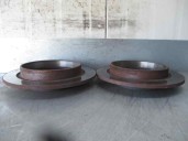 Recambio de disco freno trasero para volvo v70 familiar 2.3 turbo cat referencia OEM IAM 31257615 