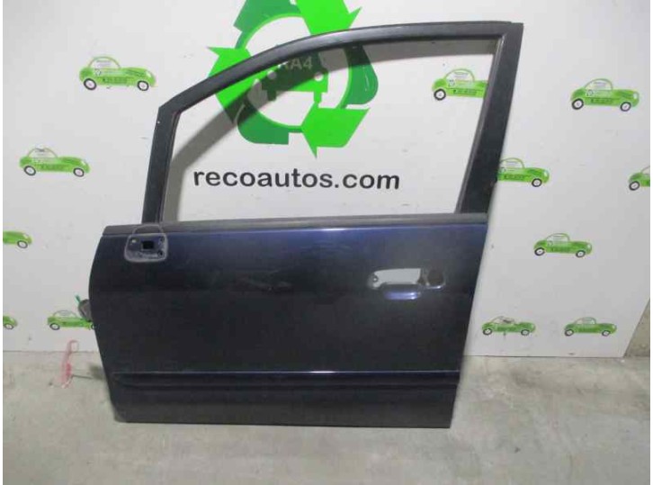 Replacement front left door for Mazda Premacy (CP) 2.0 turbodiesel cat OEM IAM reference C14559020C BLUE 5 DOORS