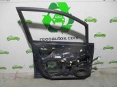 Replacement front left door for Mazda Premacy (CP) 2.0 turbodiesel cat OEM IAM reference C14559020C BLUE 5 DOORS