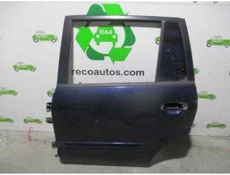 Replacement rear left door for Mazda Premacy (CP) 2.0 turbodiesel cat OEM IAM reference C14573020D BLUE 5 DOORS
