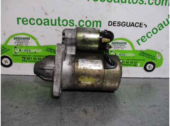 Recambio de motor arranque para kia shuma 1.5 cat referencia OEM IAM OK24118400A KASCO