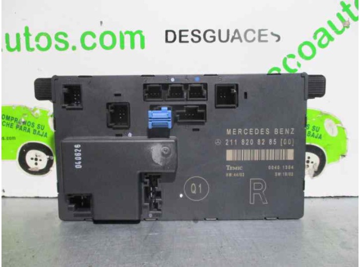 Recambio de centralita cierre para mercedes-benz clase e (w211) berlina 3.2 cdi cat referencia OEM IAM 2118208285 00401304 TEMIC