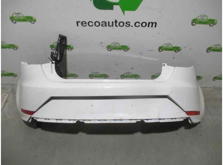 Recambio de paragolpes trasero para seat ibiza iv (6j5, 6p1) 1.0 tsi referencia OEM IAM BLANCO 3 PUERTAS