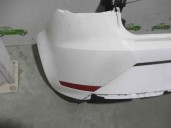 Recambio de paragolpes trasero para seat ibiza iv (6j5, 6p1) 1.0 tsi referencia OEM IAM BLANCO 3 PUERTAS