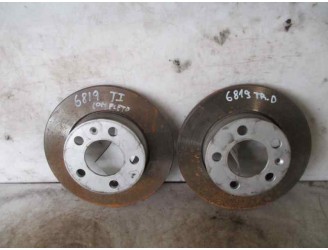 Recambio de disco freno trasero para seat ibiza iv (6j5, 6p1) 1.0 tsi referencia OEM IAM   