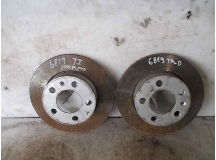 Recambio de disco freno trasero para seat ibiza iv (6j5, 6p1) 1.0 tsi referencia OEM IAM   