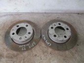 Recambio de disco freno trasero para seat ibiza iv (6j5, 6p1) 1.0 tsi referencia OEM IAM 