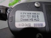 Recambio de potenciometro pedal para volkswagen polo (9n1) 1.4 tdi referencia OEM IAM 6Q1721503B 