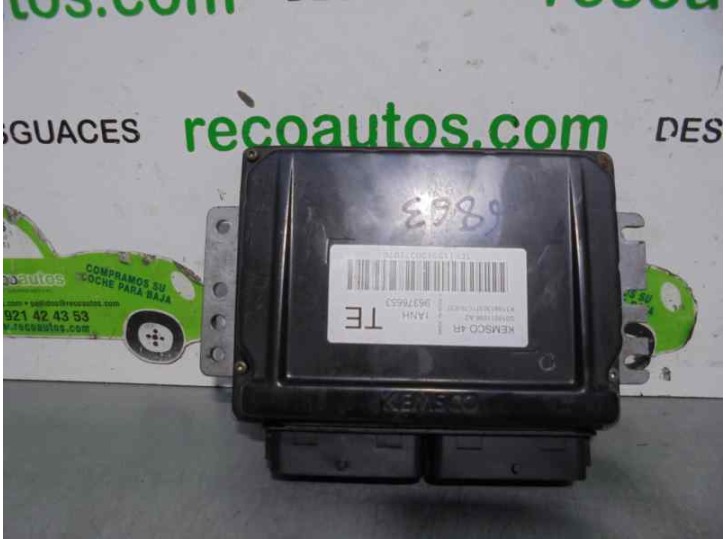 Recambio de centralita motor uce para daewoo kalos 1.2 cat referencia OEM IAM 96376653 S010011038 