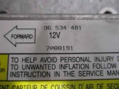 Recambio de centralita airbag para daewoo kalos 1.2 cat referencia OEM IAM 96534481 7088191 