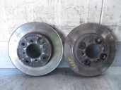 Replacement front brake disc for Suzuki Baleno saloon SY (EG) 1.6 16V CAT OEM IAM reference 