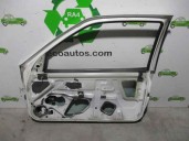Replacement front right door for Peugeot 306 sedan 3/5 doors (S1) 2.0 CAT OEM IAM reference 9004L8 WHITE 3 DOOR