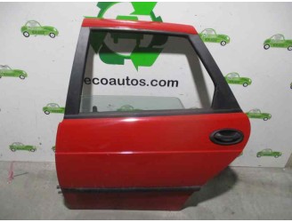 Recambio de puerta trasera izquierda para saab 9-3 berlina 2.2 16v tid cat referencia OEM IAM 12769492 ROJA 5 PUERTAS
