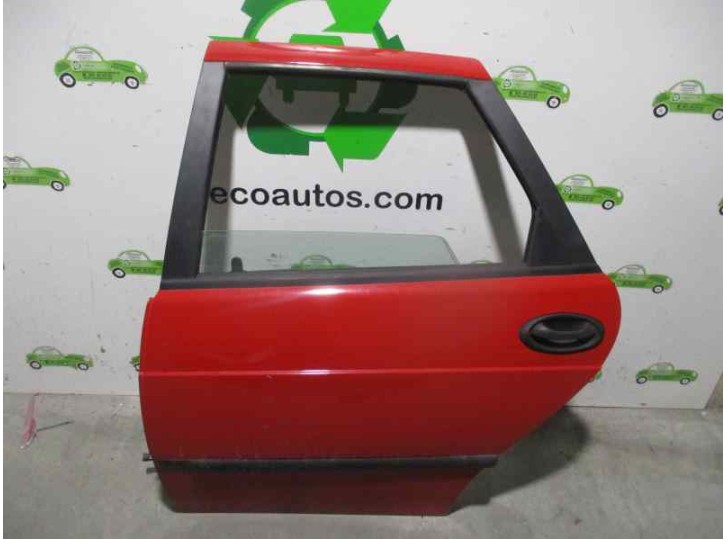 Replacement rear left door for Saab 9-3 saloon 2.2 16v TID CAT OEM IAM reference 12769492 RED 5 DOORS