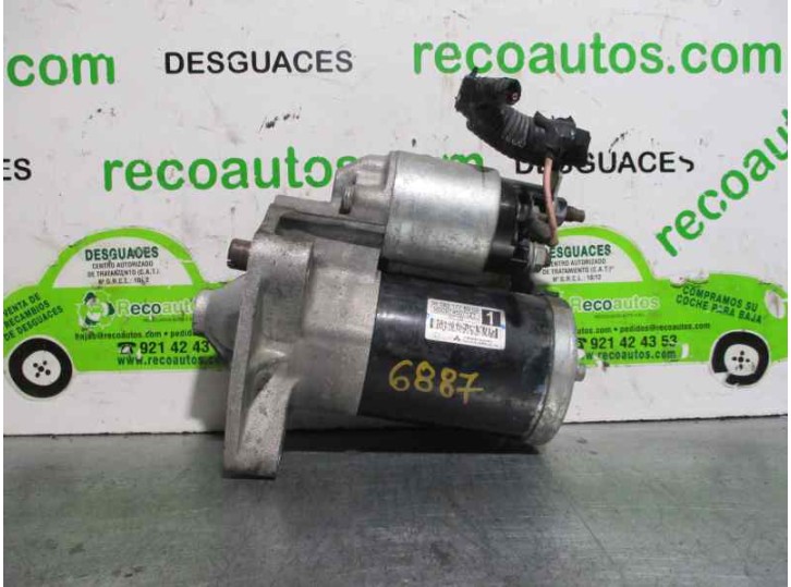Recambio de motor arranque para peugeot 207 1.4 referencia OEM IAM 9656317780 M000T45071ZT MITSUBISHI