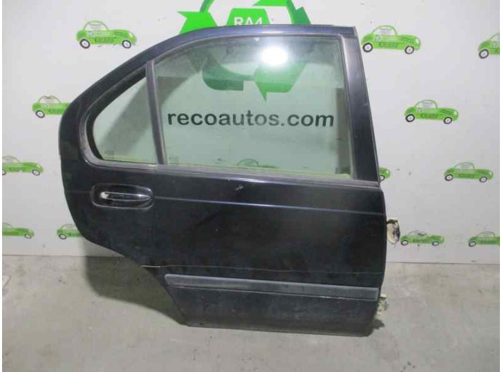 Replacement rear right door for MG Series 45 (RT) 1.6 16V cat OEM IAM reference BFA160060 BLACK 4 DOORS